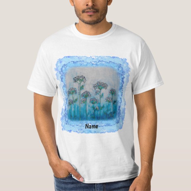 Camiseta Flores de lluvia (Anverso)