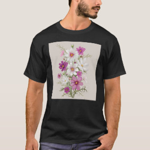 Camiseta Flores de los hombres florecen flores florales flo