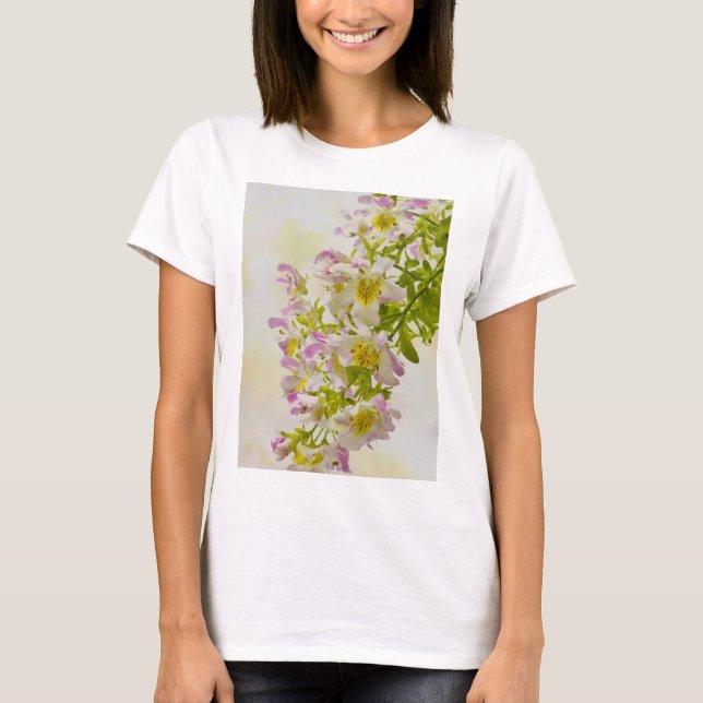 Camiseta Flores de mariposa (Anverso)