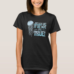 Camiseta Flores de medusa enredadas Natación Pun de juego d