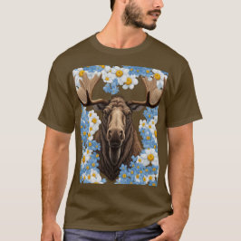 Camiseta Flores De Moose Y Alaska Olvidame-No