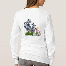 Camiseta Flores de nacimiento y piedra de julio