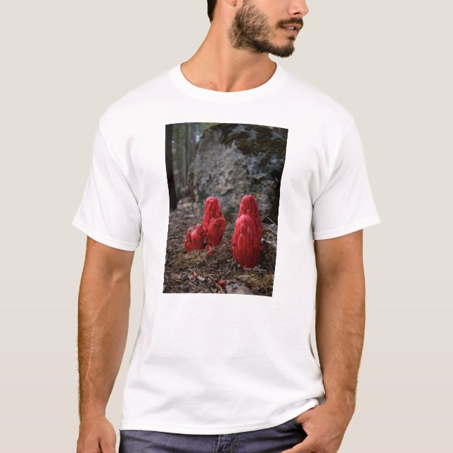 Camiseta Flores de nieve (Anverso)