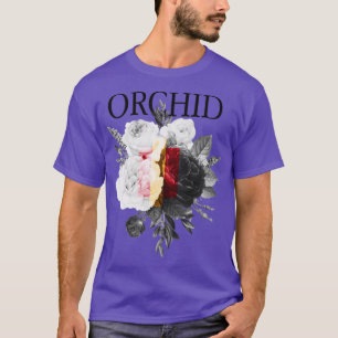 Camiseta Flores de orquídeas