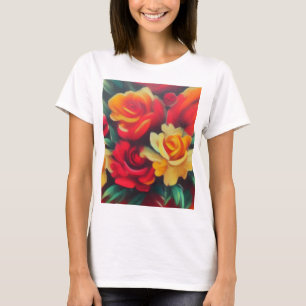 Camiseta Flores de otoño