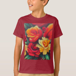 Camiseta Flores de otoño