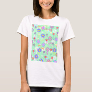 Camiseta Flores de Overlayer