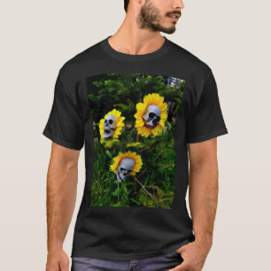 Camiseta Flores de piel