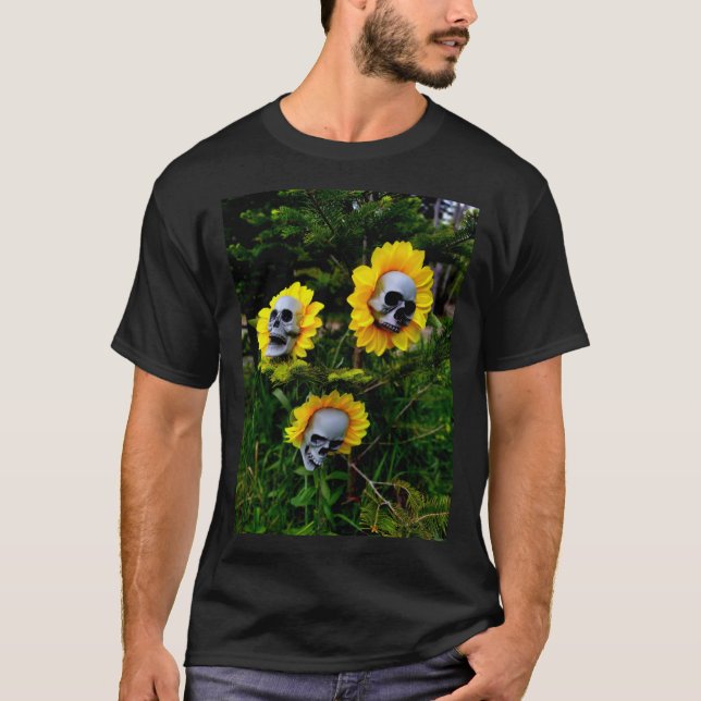 Camiseta Flores de piel (Anverso)