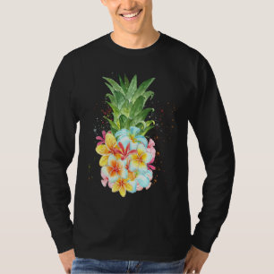 Camiseta Flores de piña Aloha Hawaiian Tee Piña Tee