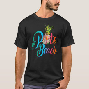 Camiseta Flores de piña San Pete Beach Vintage Florida Fl