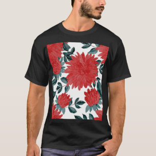 Camiseta Flores de pradera: agua vintage sin foco