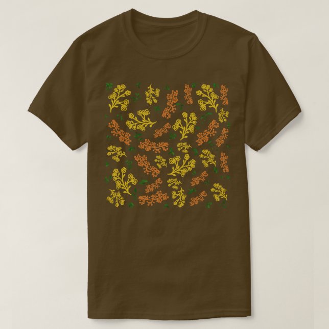 Camiseta Flores de primavera (Diseño del anverso)