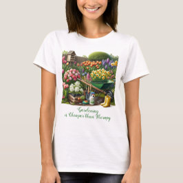 Camiseta Flores de primavera/Amante del jardín