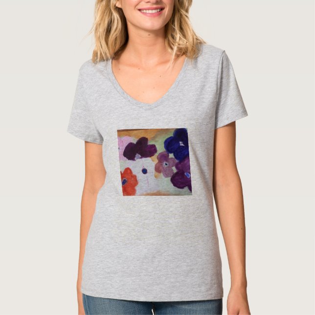 Camiseta Flores de primavera de Anemone (Anverso)
