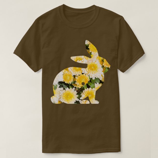 Camiseta Flores de primavera de hembras de hembra floral de (Diseño del anverso)