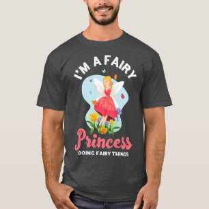 Camiseta Flores de princesa de hadas Maravillosa Magia Fa