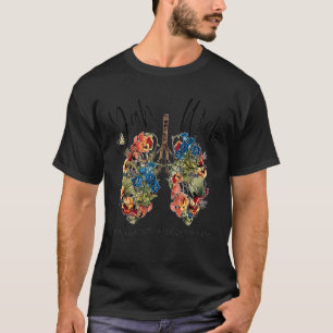 Camiseta Flores de pulmón floral