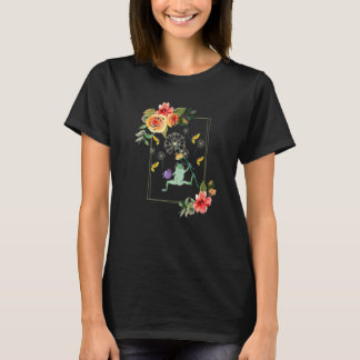 Camiseta Flores de rana Cottagecore 1