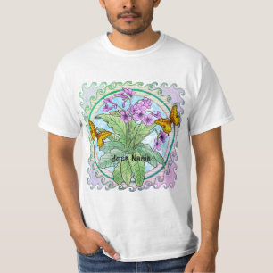 Camiseta Flores de rosa