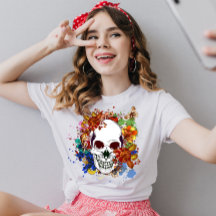 Flores de Rosa de cráneo