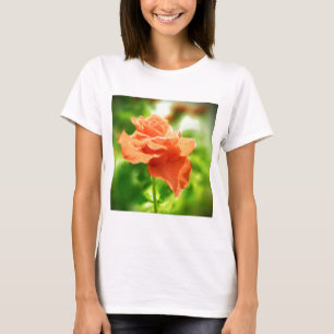 Camiseta Flores de Rosa románticas