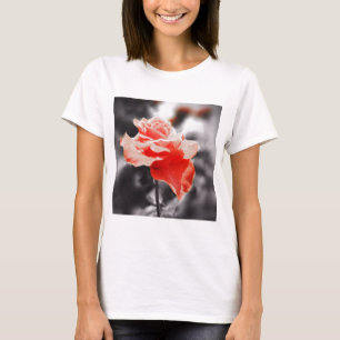 Camiseta Flores de Rosa románticas #2
