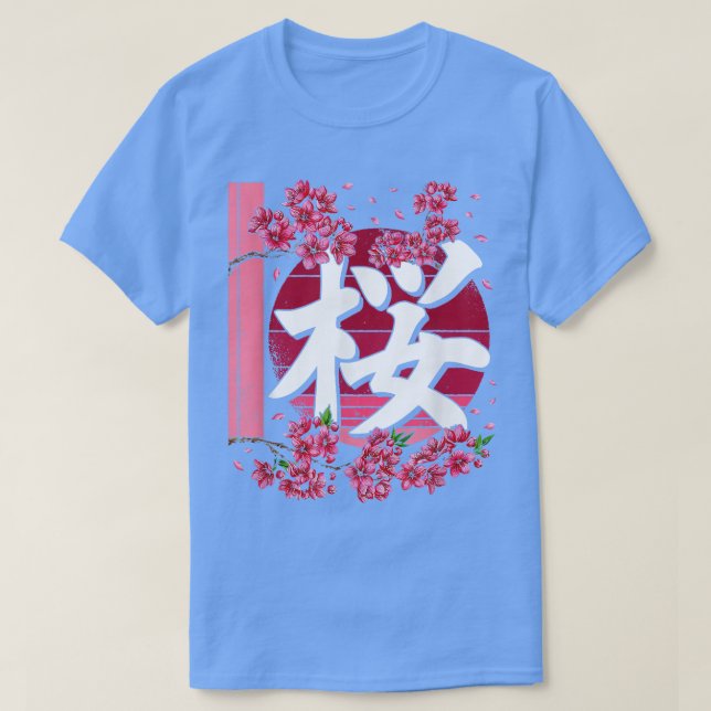 Camiseta Flores de sakura florecen cerezos de primavera en  (Diseño del anverso)