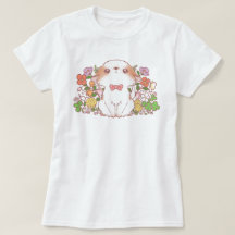 Flores de sangre y colorido Mochi cute Kawaii