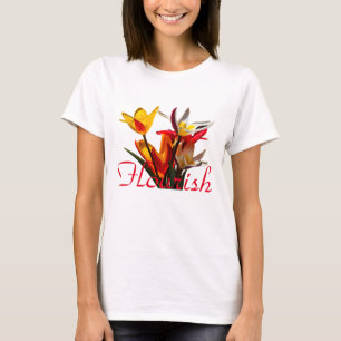 Camiseta Flores de Tulipán - Florecen