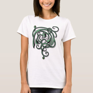 Camiseta Flores decorativas antiguas