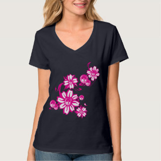 Camiseta Flores del altavoz
