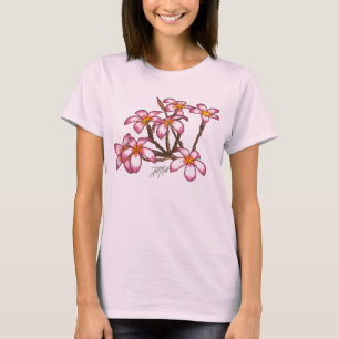 Camiseta Flores del Frangipani
