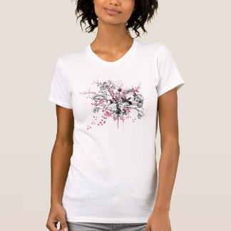 Camiseta Flores del Grunge