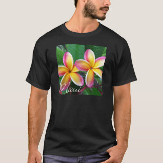 Camiseta Flores del Plumeria de Maui Hawaii