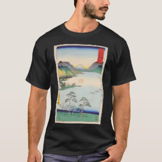 Camiseta Flores en el terraplén del río Tama, nº 42 en O