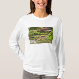 Camiseta Flores en flor en el Jardín Japonés,