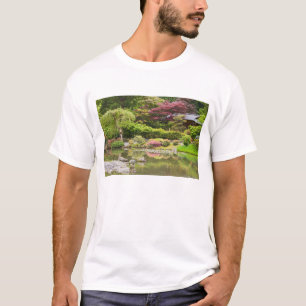 Camiseta Flores en flor en el Jardín Japonés,