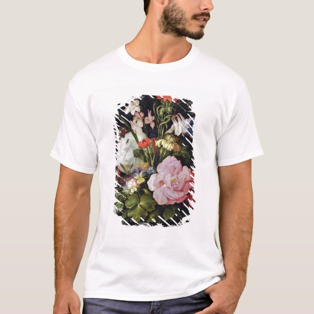 Camiseta Flores en un florero (Anverso)