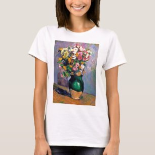 Camiseta Flores en Vase, Cezanne