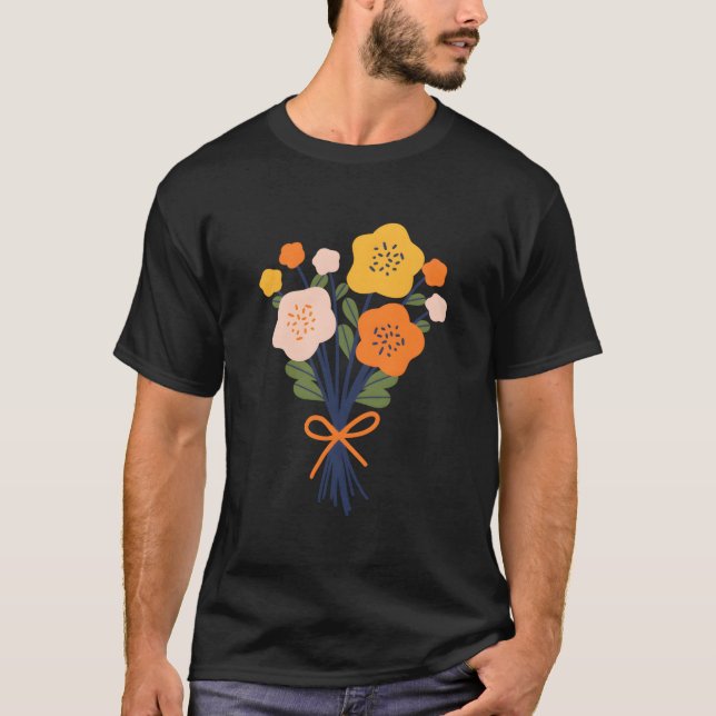 Camiseta Flores Esprit Planta Flor Floral (Anverso)