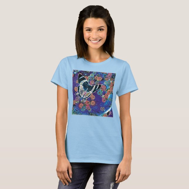 Camiseta Flores Estelares (Anverso completo)