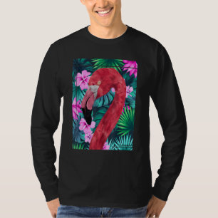 Camiseta Flores Exóticas Animales Tropicales Florales De Pá