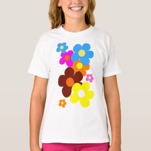 Camiseta Flores felices