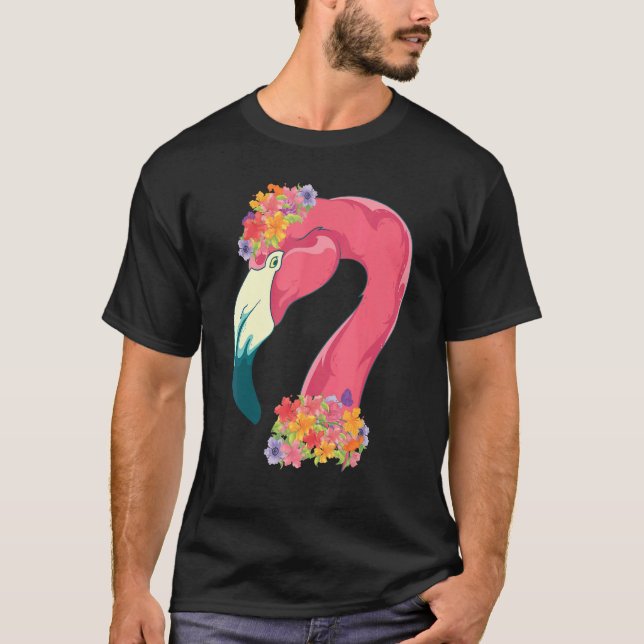 Camiseta Flores Florales Exóticas De Aves Tropicales De Ani (Anverso)
