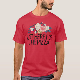 Camiseta Flores Florales Graciosas Sarcásticas Acá Para El 