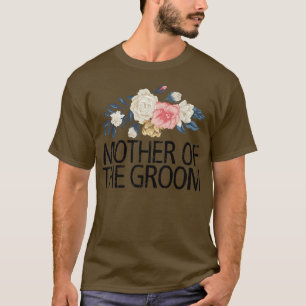 Camiseta Flores Florales, Madre Del Groom
