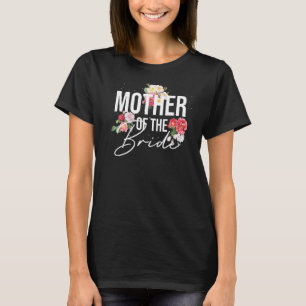 Camiseta Flores Florales Para Shower Nupcial Novia Madre No