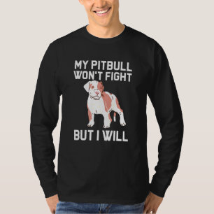 Camiseta Flores florales Pitbull Mama Pittie Cute Perro Due