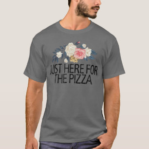 Camiseta Flores Florales Sarcásticas Funny Acá Para El P